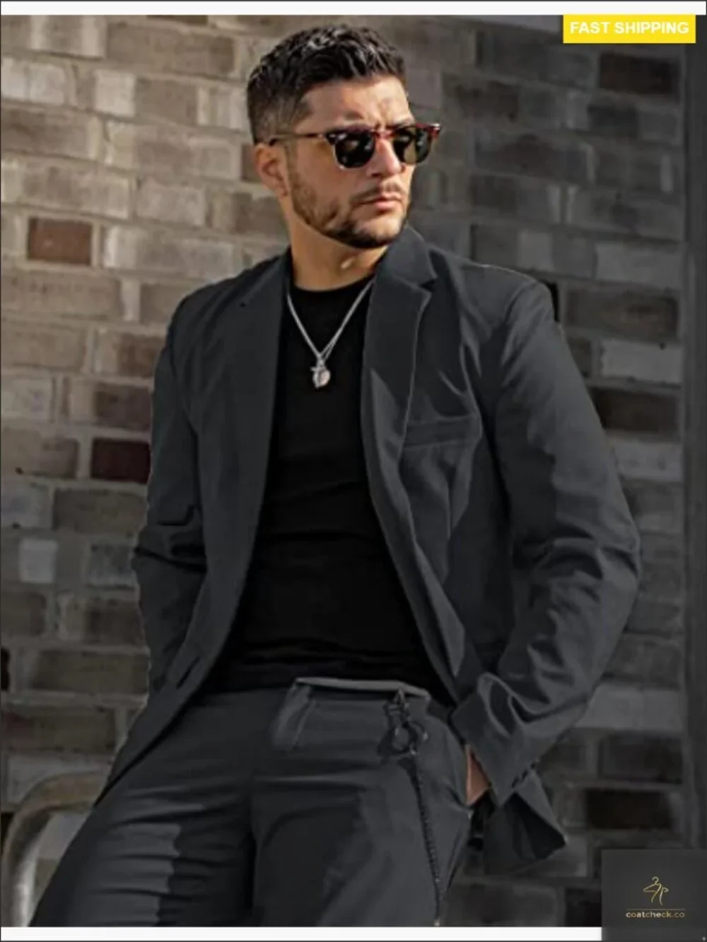Classic Men's Sport Coat Blazer Regular Fit Lightweight Business Casual